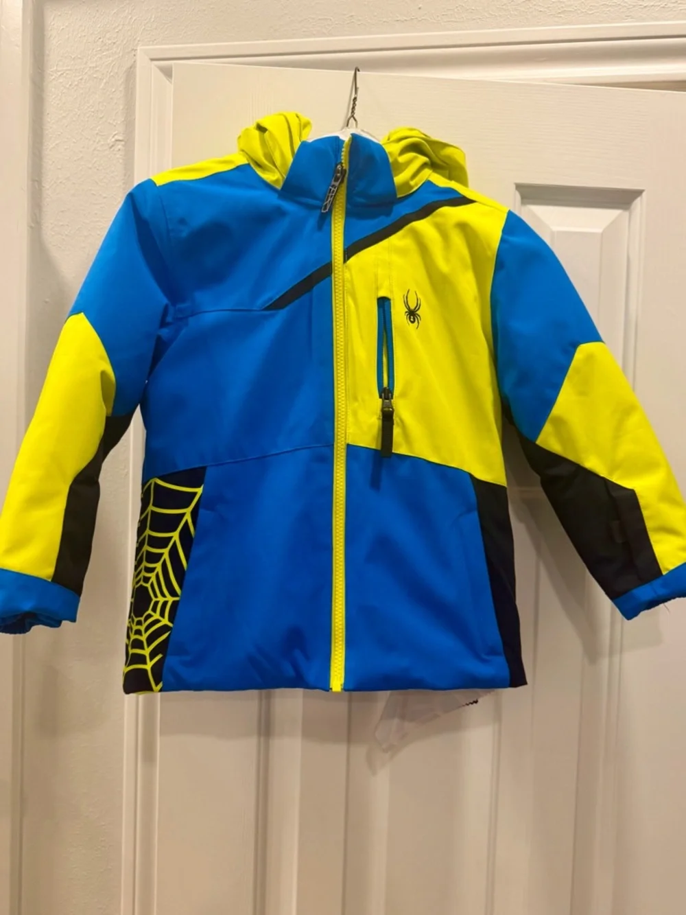 Spyder Challenger Jacket - Toddler Boy's Color: Collegiate; Size: 6